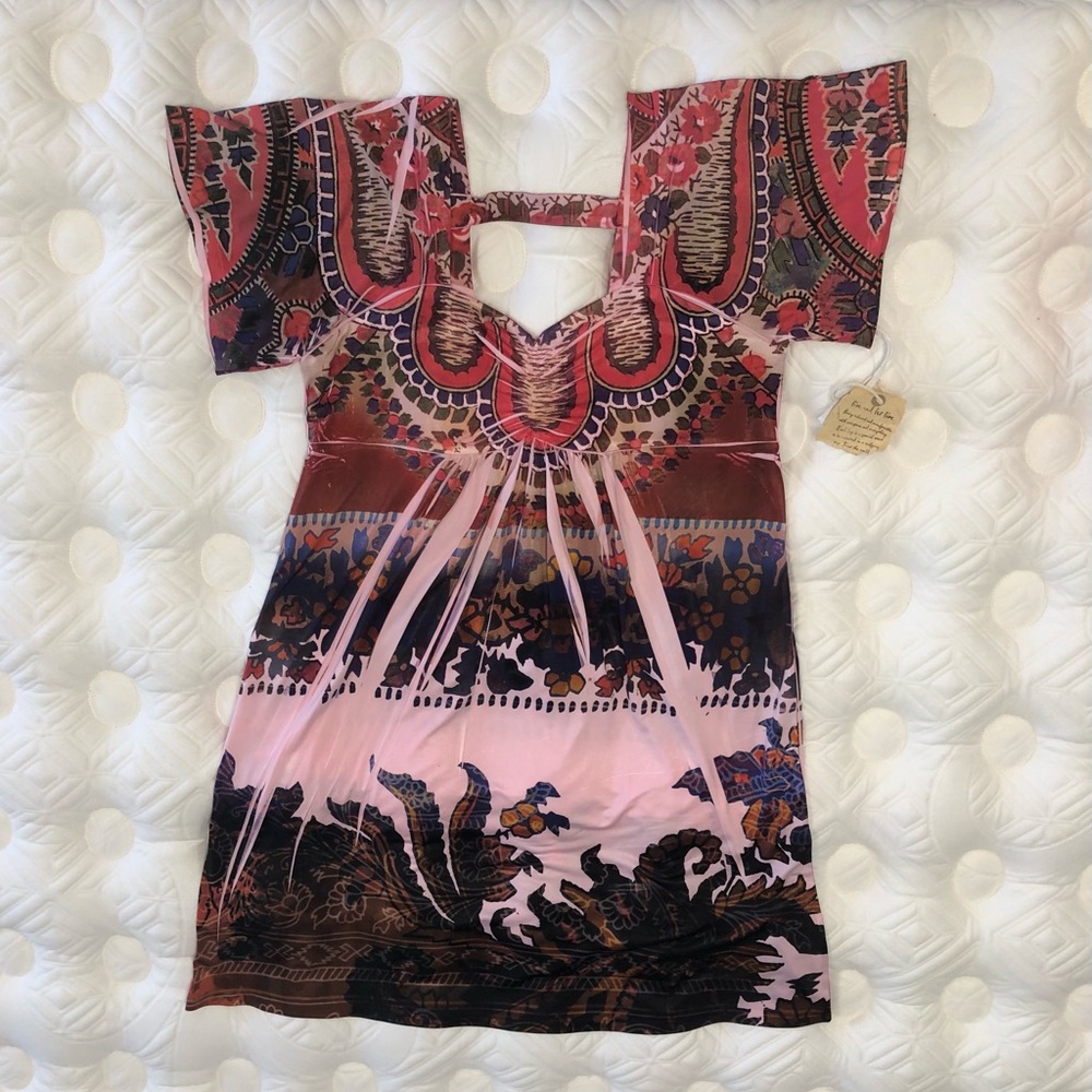 NWT Live and let live Size L Multi-colored dress